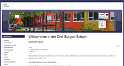 Desktop Screenshot of drei-burgen-schule.de